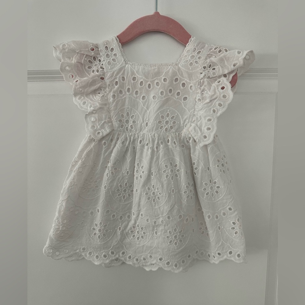 Zara white dress